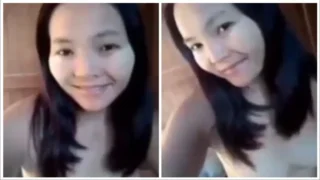 အကိုရေ ညီမလှလား – A Girl Video Recorder Showing Nude Body