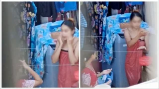 ရေချိုးချောင်းရိုက် (၈) – The Girls Shower Spy Camera