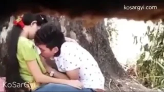 နို့မပျက်သေးတဲ့ ကိုကို – A Guy Sucking Girl’s Boob