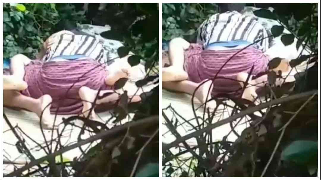 မြန်မာချောင်းရိုက် (၃၇) – Myanmar Couple Having Sex In The Forest