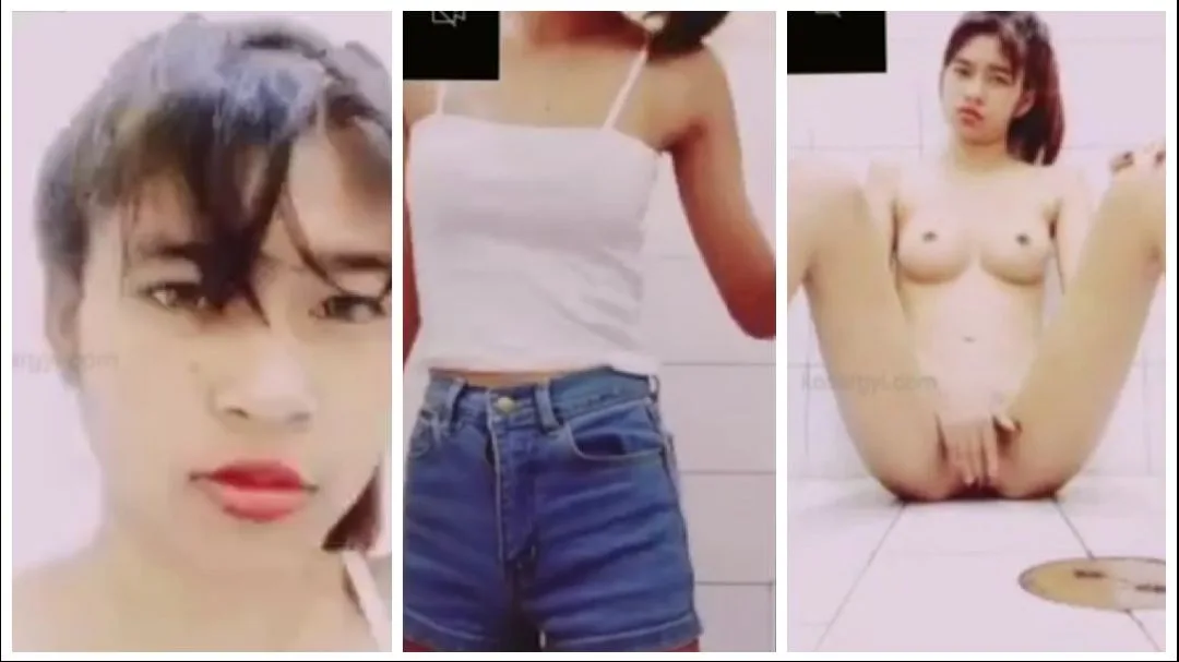 အထန်မလေး (၈၄) – Cute Girl Solo Masturbation In The Bathroom